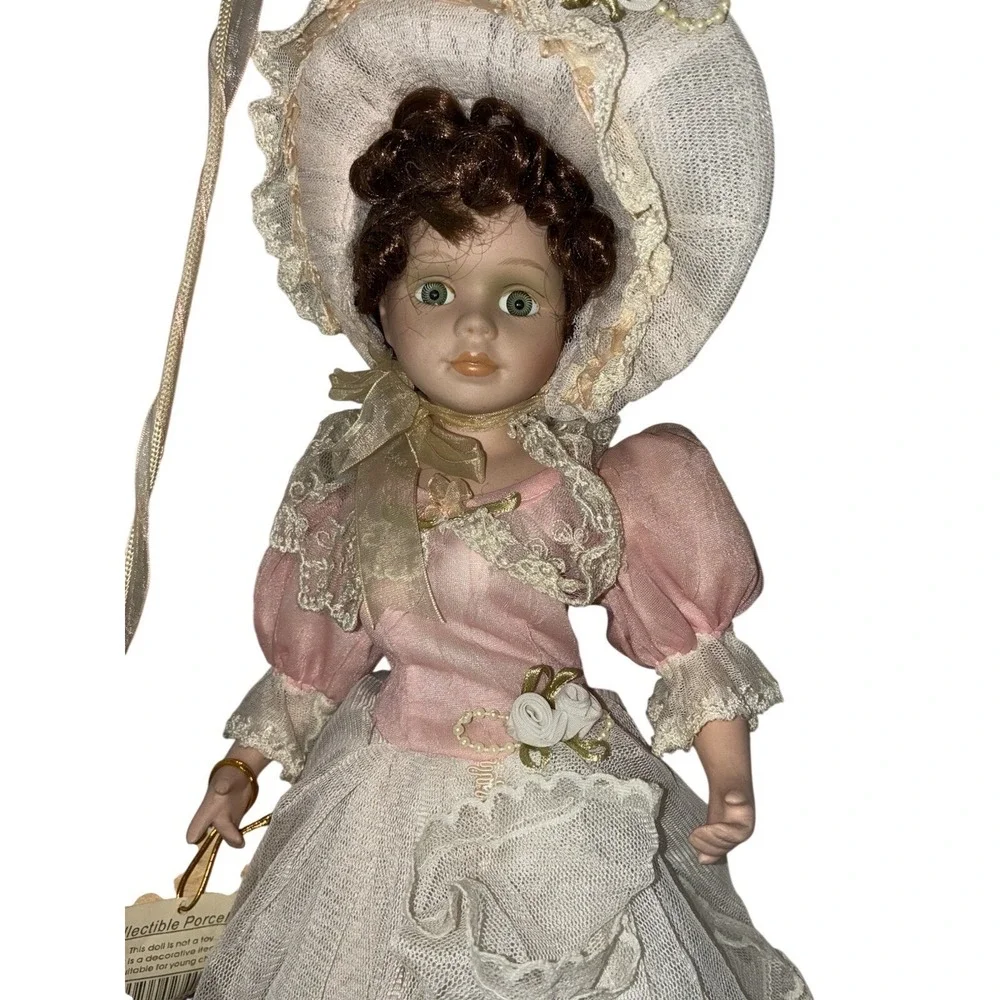 Show Stoppers Porcelain Doll On A Swing Gentle Breeze Collection Vintage